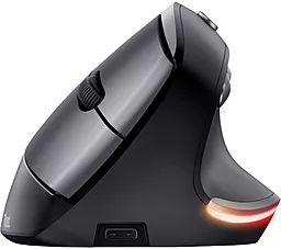 Комп'ютерна мишка Trust Bayo Ergonomic Rechargeable Wireless Eco Black (24731) - мініатюра 2