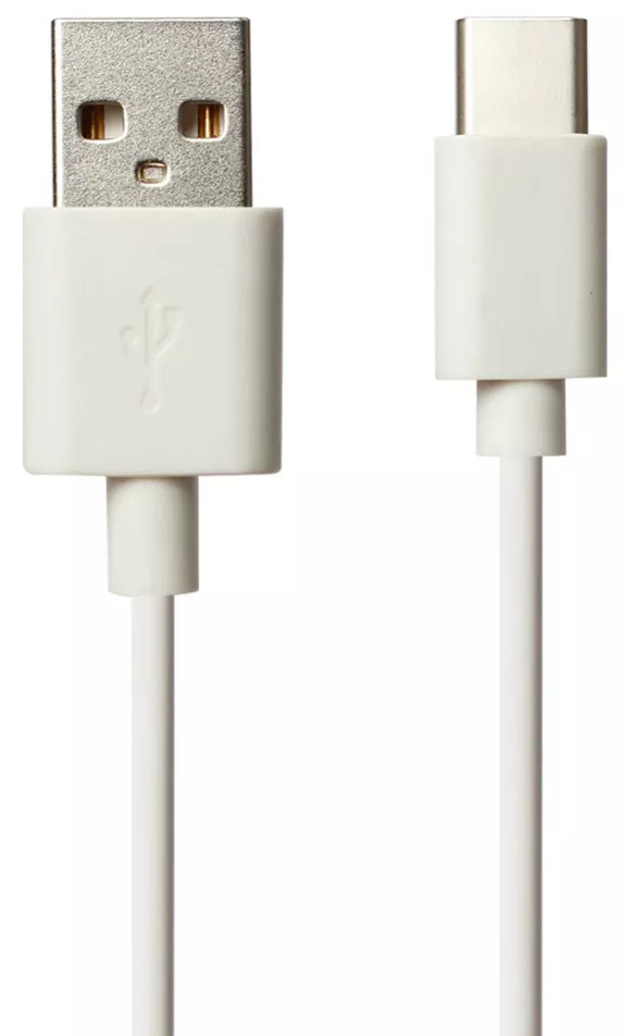 Кабель Siyoteam Standart USB-A - Type-C 12w 2.4a 1м cable White - фото 1