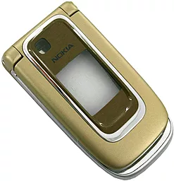 Корпус для Nokia 6131 з клавіатурою Gold
