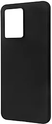 Чохол 1TOUCH Silicone 0.5 mm Black Matt для Xiaomi Redmi Note 12 4G Black