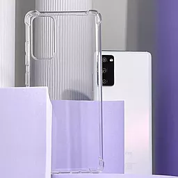 Чехол WXD Silicone 0.8 mm HQ для Samsung Galaxy Note 10 Lite N770 Clear - миниатюра 5