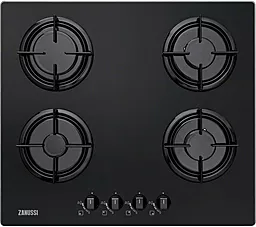 Варильна поверхня газова Zanussi ZGO65414BA - фото Варильна поверхня газова Zanussi ZGO65414BA
