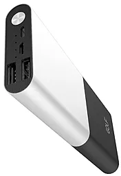 Повербанк GOLF G27 10000mAh Black/Silver - фото Повербанк GOLF G27 10000mAh Black/Silver