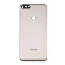 Задняя крышка корпуса Huawei Y7 2018 / Honor 7C Pro / Enjoy 8 со стеклом камеры Gold