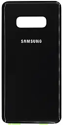 Задняя крышка корпуса Samsung Galaxy S10E G970 Black - фото Задняя крышка корпуса Samsung Galaxy S10E G970 Black