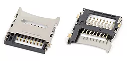 Гніздо для картки пам'яті Fly DS104D / DS107 / DS116 / DS120 / DS123 / DS124 / FS551 / IQ230 / IQ235 / IQ237 / IQ245 / IQ245+/ IQ270 / IQ430 / IQ445 / IQ4490 / TS105 / TS107 / TS111 Original - фото Гніздо для картки пам'яті Fly DS104D / DS107 / DS116 / DS120 / DS123 / DS124 / FS551 / IQ230 / IQ235 / IQ237 / IQ245 / IQ245+/ IQ270 / IQ430 / IQ445 / IQ4490 / TS105 / TS107 / TS111 Original