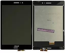 Дисплей для планшета Asus ZenPad S 8.0 Z580C (шлейф 27мм,  #TC079GFL05, 20002105-02) + Touchscreen with frame Black