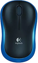 Компьютерная мышка Logitech Cordless M185 (910-002239) blue