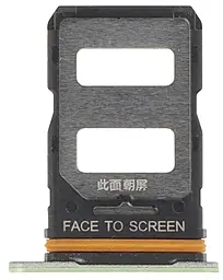 Держатель (лоток) Сим карты Xiaomi 14T Dual SIM Lemon Green - фото Держатель (лоток) Сим карты Xiaomi 14T Dual SIM Lemon Green