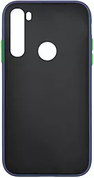 Чехол 1TOUCH Gingle Matte Xiaomi Redmi Note 8 Blue/Green