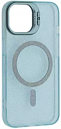 Чехол 1TOUCH Pro Crystal Shine Fortable MagSafe для Apple iPhone 14 Pro Blue - фото Чехол 1TOUCH Pro Crystal Shine Fortable MagSafe для Apple iPhone 14 Pro Blue