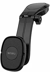 Тримач магнітний WIWU PL900 Magnetic Suction Bracket Black - фото Тримач магнітний WIWU PL900 Magnetic Suction Bracket Black