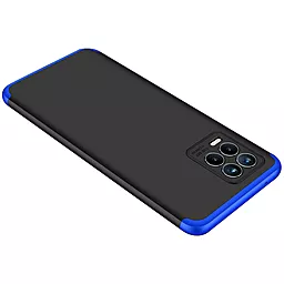 Чехол 1TOUCH GKK LikGus 360 градусов (opp) для Realme 8, Realme 8 Pro Черный / Синий