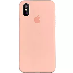 {"ru": "Чехол", "uk": "Чохол"} Silicone Case Full для Apple iPhone XS Max  Pink