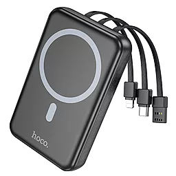 Повербанк Hoco DB59 Guardian 10000 mAh 22.5W Black - фото Повербанк Hoco DB59 Guardian 10000 mAh 22.5W Black