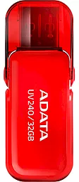 Флешка ADATA UV240 32GB USB 2.0 Red (AUV240-32G-RRD) - мініатюра 2