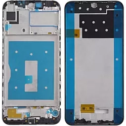 Рамка дисплея Huawei Y7 2019 / Y7 Prime 2019 / Y7 Pro 2019 Black - фото Рамка дисплея Huawei Y7 2019 / Y7 Prime 2019 / Y7 Pro 2019 Black