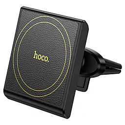 Тримач магнітний Hoco H46 Precious (Air outlet) Black - фото Тримач магнітний Hoco H46 Precious (Air outlet) Black