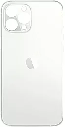 Задняя крышка корпуса Apple iPhone 13 Pro (big hole) Original  Silver