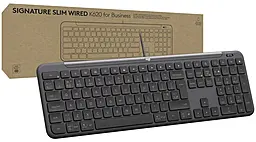 Клавиатура Logitech Signature Slim K620 for Business Graphite (920-013333) - фото Клавиатура Logitech Signature Slim K620 for Business Graphite (920-013333)