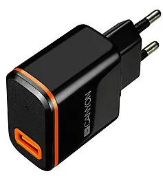 Сетевое зарядное устройство Canyon 2.1a home charger + USB-C cable black (CNE-CHA042BO) - фото Сетевое зарядное устройство Canyon 2.1a home charger + USB-C cable black (CNE-CHA042BO)