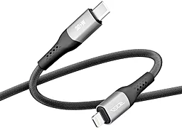 Кабель Ridea RC-US42 UltraStrong USB Type-C - Lightning 30w 3a 1м PD сable Black - фото Кабель Ridea RC-US42 UltraStrong USB Type-C - Lightning 30w 3a 1м PD сable Black