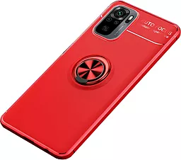 Чохол Deen ColorRing Xiaomi Redmi Note 10, Note 10s, Poco M5s Red