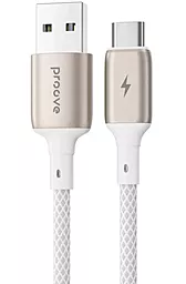 Кабель Proove Dense Metal USB-A - Type-C 15w 3a 1м cable White (CCDM20001202) - фото Кабель Proove Dense Metal USB-A - Type-C 15w 3a 1м cable White (CCDM20001202)