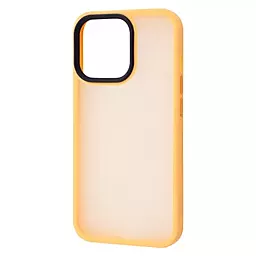 Чохол Wave Matte Colorful Case для Apple iPhone 12, iPhone 12 Pro Orange