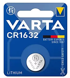 Батарейки Varta Lithium CR1632 1 шт