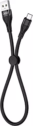 Кабель XO NB179 USB-A - micro USB 12w 2.4a 0.25м cable Black