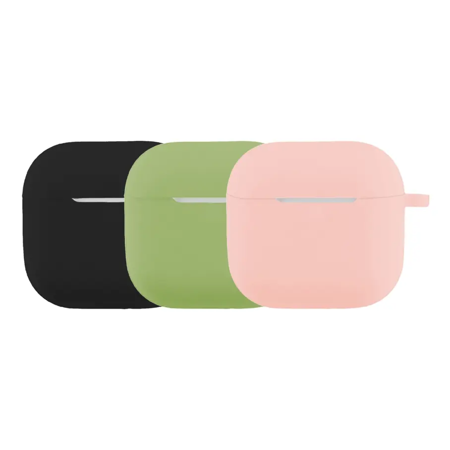 Силіконовий чохол NICHOSI для Apple Airpods 4 Mint - фото 2