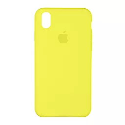 Чехол Silicone Case для Apple iPhone XR Flash