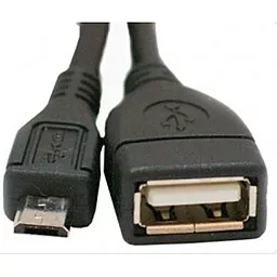OTG-переходник Atcom Micro USB to USB OTG 0.8m Black (16028)
