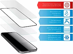 Защитное стекло ACCLAB Full Glue Samsung A426 Galaxy A42 5G Black (1283126510489) - миниатюра 3