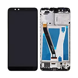 Дисплей Huawei Y9 2018, Enjoy 8 Plus (FLA-AL10, FLA-AL00, FLA-LX1, FLA-LX2, FLA-LX3, LDN-AL00, FLA-AL20) с тачскрином и рамкой, Black - фото Дисплей Huawei Y9 2018, Enjoy 8 Plus (FLA-AL10, FLA-AL00, FLA-LX1, FLA-LX2, FLA-LX3, LDN-AL00, FLA-AL20) с тачскрином и рамкой, Black