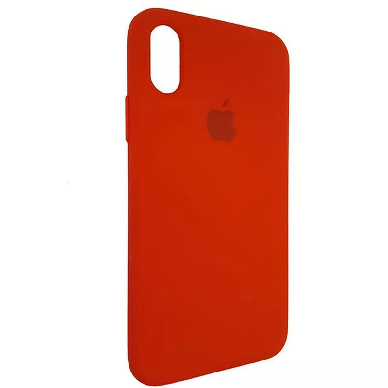 Чохол Silicone Case Full для Apple iPhone XR Red - фото 1