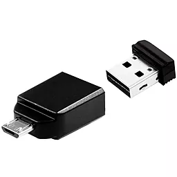 Флешка Verbatim 16GB OTG Black USB 2.0 (49821) - миниатюра 5