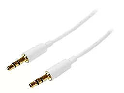 Аудіо кабель TCOM AUX mini Jack 3.5mm M/M Cable 3 м white - мініатюра 2