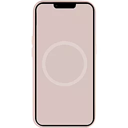 Чехол Apple Silicone Case Full with MagSafe and SplashScreen для Apple iPhone 13 mini Chalk Pink - миниатюра 4