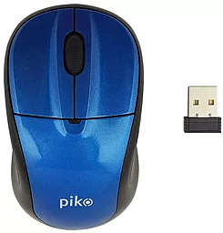 Компьютерная мышка Piko MSX-050 USB (1283126467134) Blue - фото Компьютерная мышка Piko MSX-050 USB (1283126467134) Blue