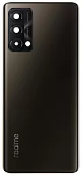 Задняя крышка корпуса Realme GT Master Edition со стеклом камеры, Original Black - фото Задняя крышка корпуса Realme GT Master Edition со стеклом камеры, Original Black
