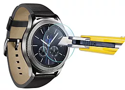 Захисне скло для розумного годинника Samsung Gear S3 Frontier/Classic - мініатюра 2