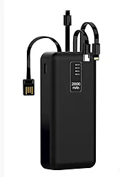 Повербанк Temco 20000mAh PAL10-N Black - фото Повербанк Temco 20000mAh PAL10-N Black