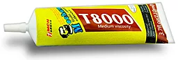 Клей для экрана телефона герметик Mechanic T8000 50мл, в тюбике с дозатором