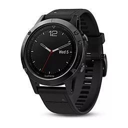 Смарт-годинник Garmin Fenix 5 Sapphire Black with Yellow Silicon (010-01688-67) - фото Смарт-годинник Garmin Fenix 5 Sapphire Black with Yellow Silicon (010-01688-67)