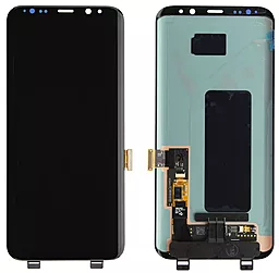 Дисплей Samsung Galaxy S8 Plus G955 з тачскріном, original PRC, Black