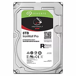 Жорсткий диск Seagate 3,5" 8TB IronWolf Pro (ST8000NE0021) - фото Жорсткий диск Seagate 3,5" 8TB IronWolf Pro (ST8000NE0021)