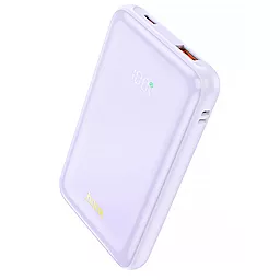Повербанк Hoco Q21 10000 mAh 22.5W PD/QC Purple - фото Повербанк Hoco Q21 10000 mAh 22.5W PD/QC Purple
