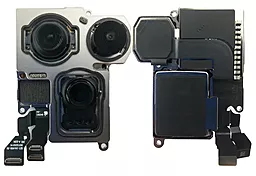 Задняя камера Apple iPhone 15 Pro Max (48MP + 12MP + 12MP) Original - снят с телефона